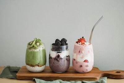 Corpo e Mente na prática - Iogurte com frutas